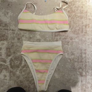 L space high waisted bikini